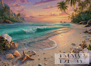 Beach of Stillness by Maggie with 230 colors