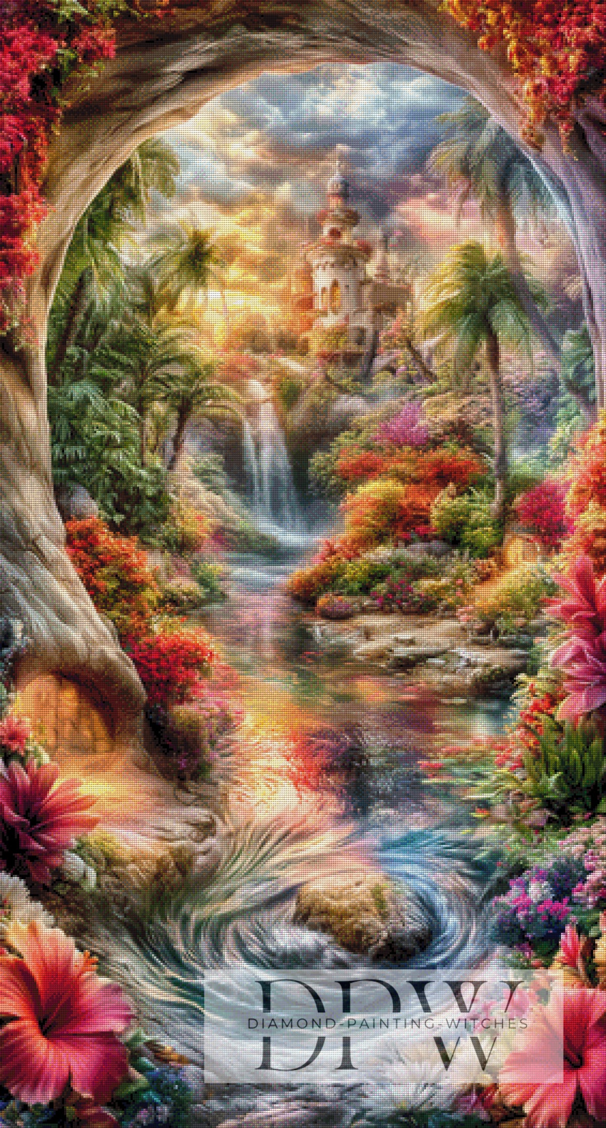 Gateway to Paradise by CreatiVart with 360 colors
