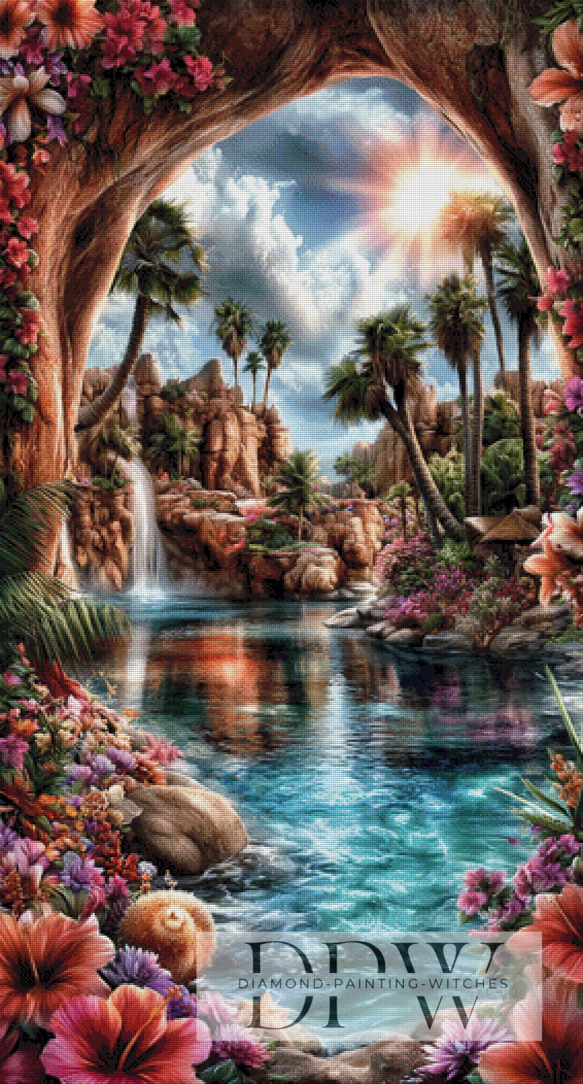 Rocky Bay by CreatiVart with 333 colors