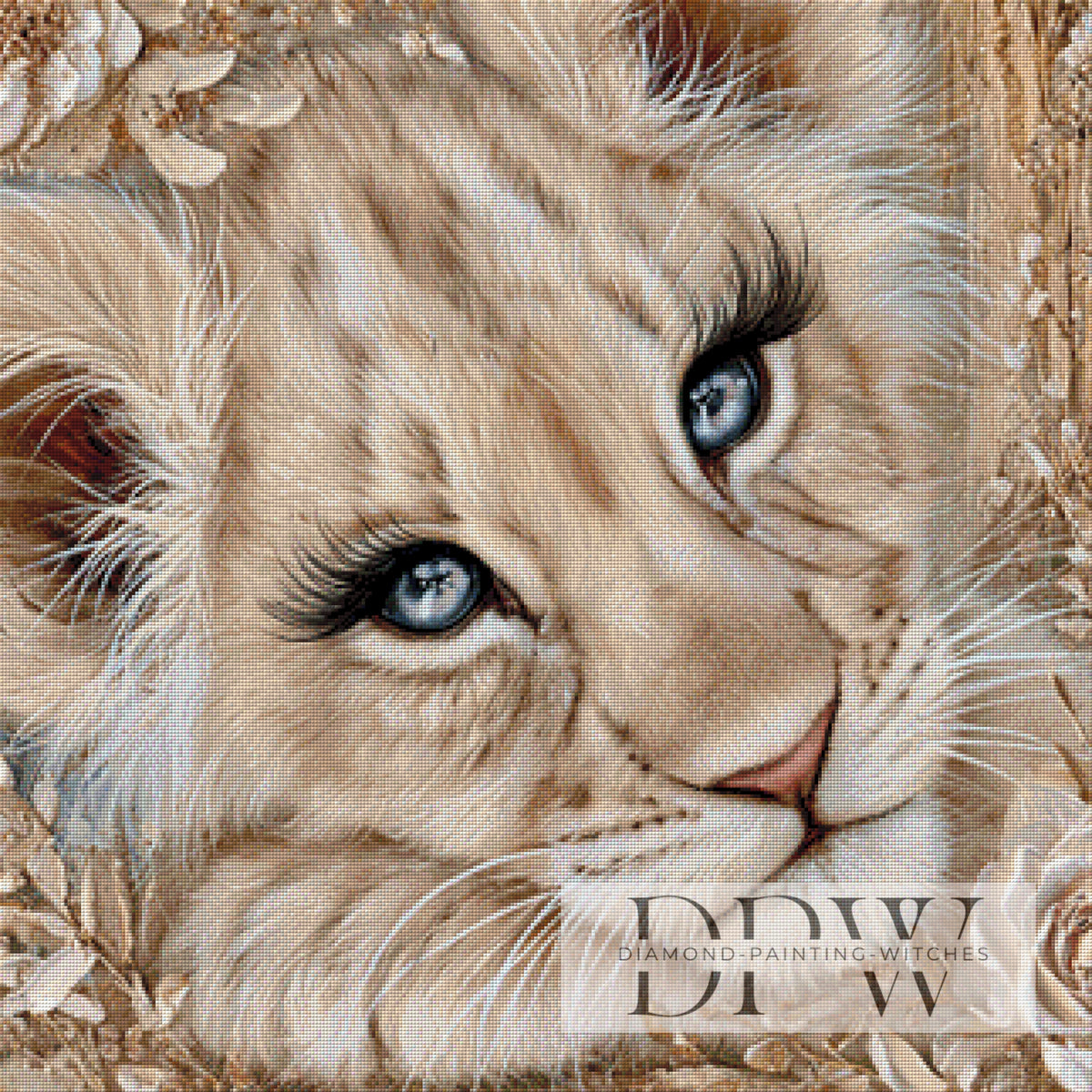 Lina Lion by CreatiVart with 120 colors
