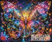 Fairy-tale butterfly by theA.art with 410 colors