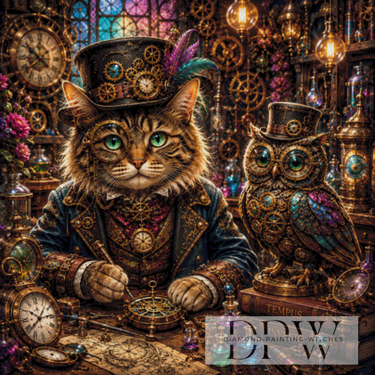 Schnurrbert and Huhuchen by theA.art with 350 colors