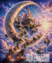 Moonlight Castle by theA.art with 250 colors
