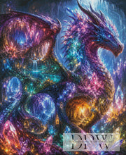 In the Dragon's Cave by theA.art with 360 colors