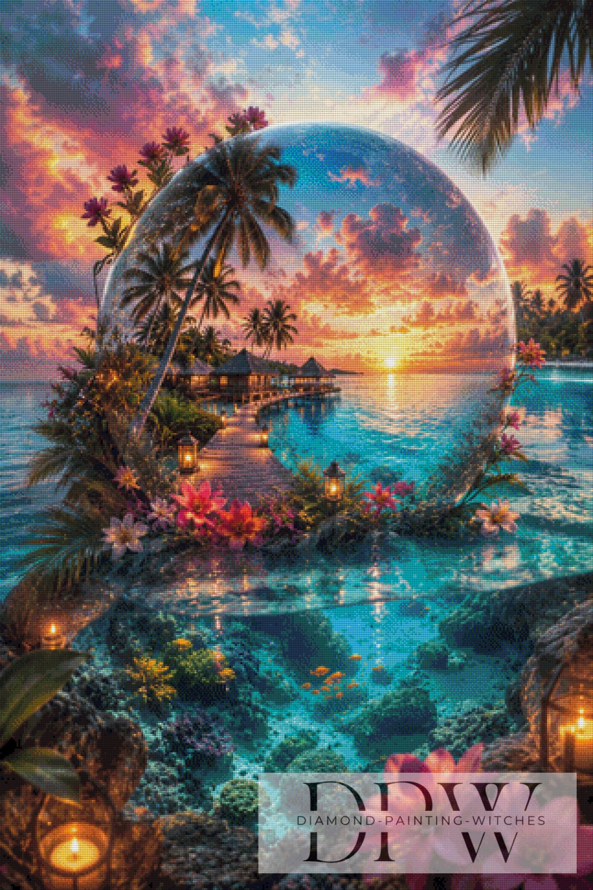 Caribbean vacation bubble by CleoDora（340色）