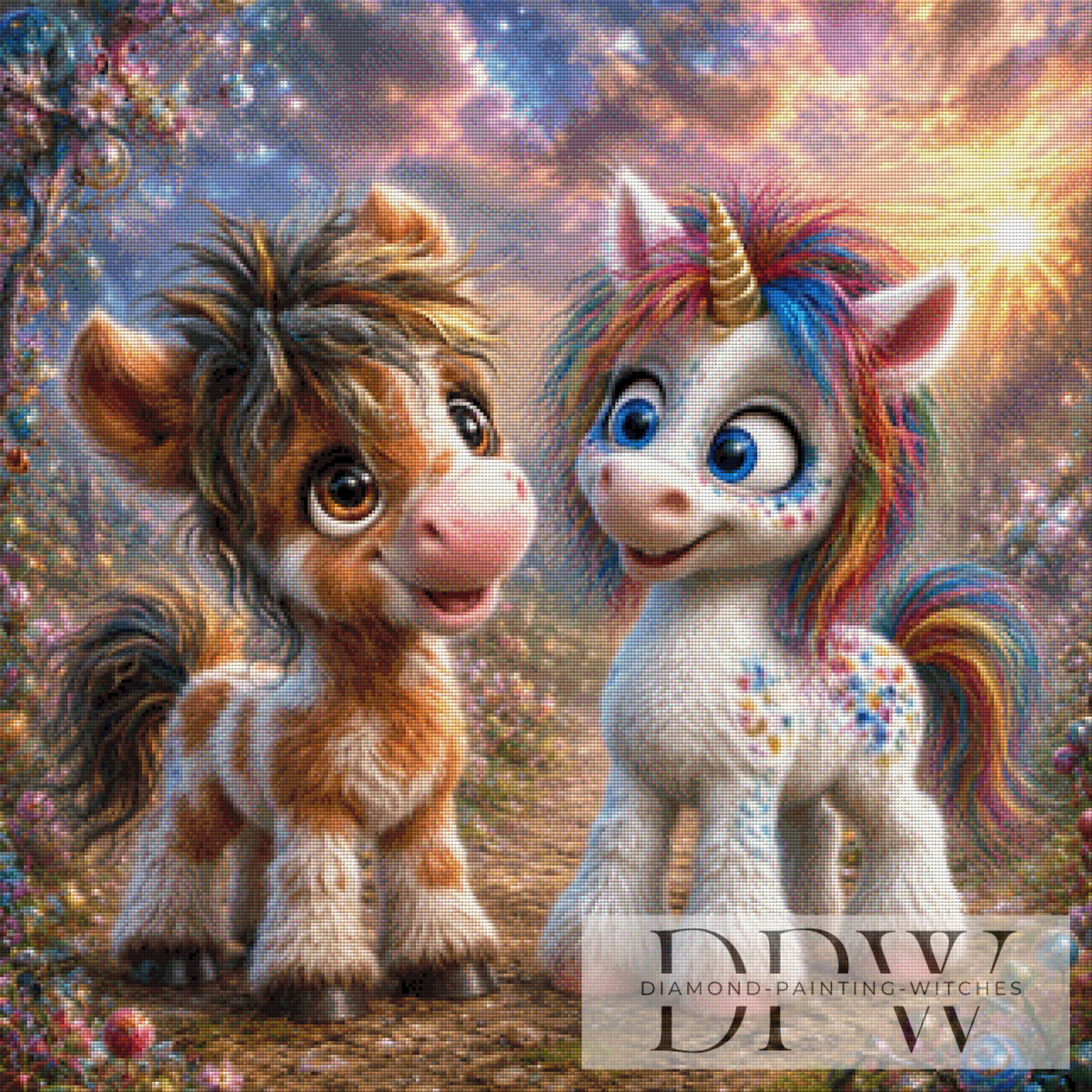 Eine tierische Freundschaft by CreatiVart mit 270 Farben