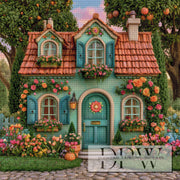 Süsses kleines Häuschen by CreatiVart mit 270 Farben