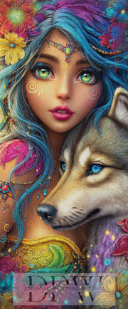 Wolfsflüstern by Elly_A.I. mit 380 Farben