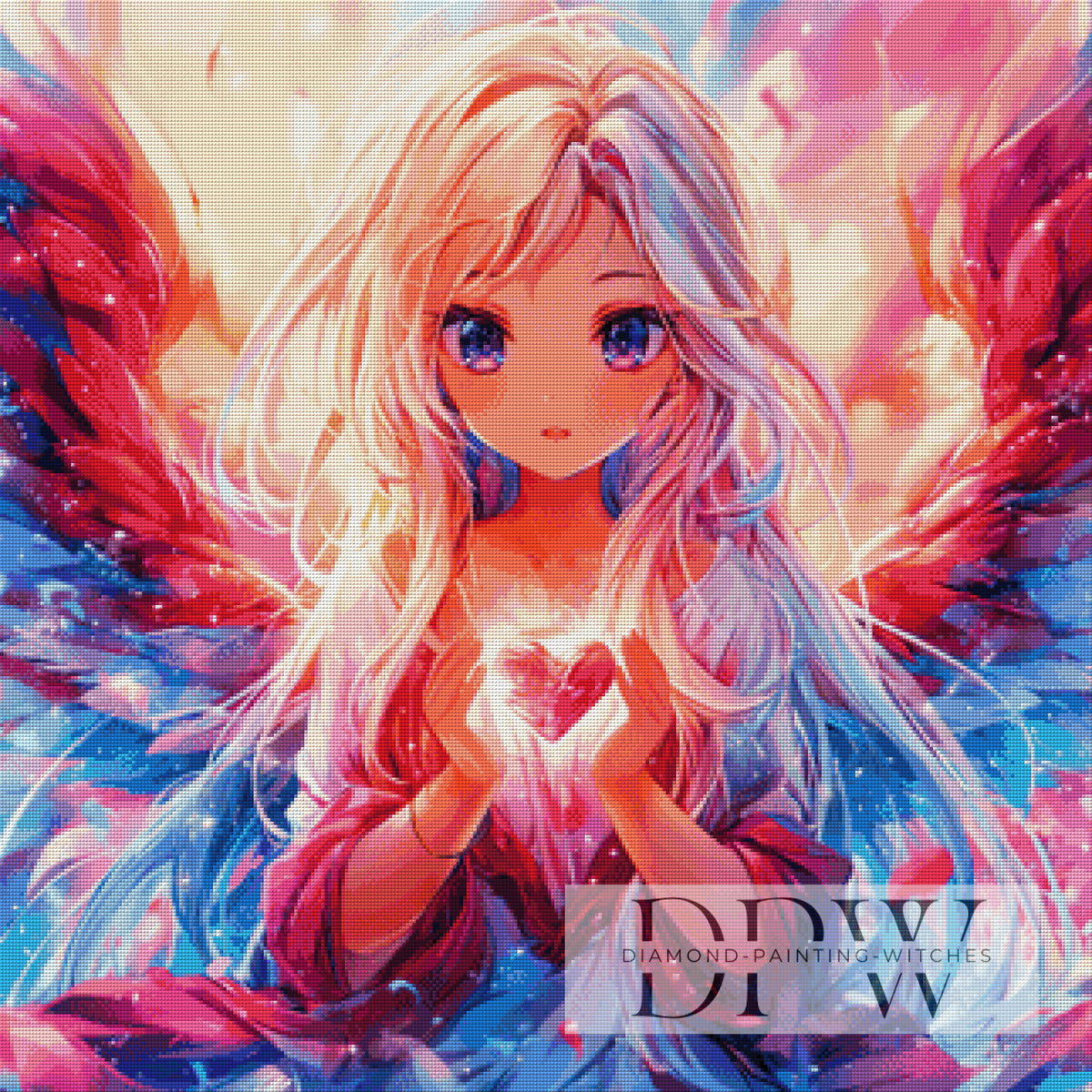 Heart Angel by ellufija mit 190 Farben