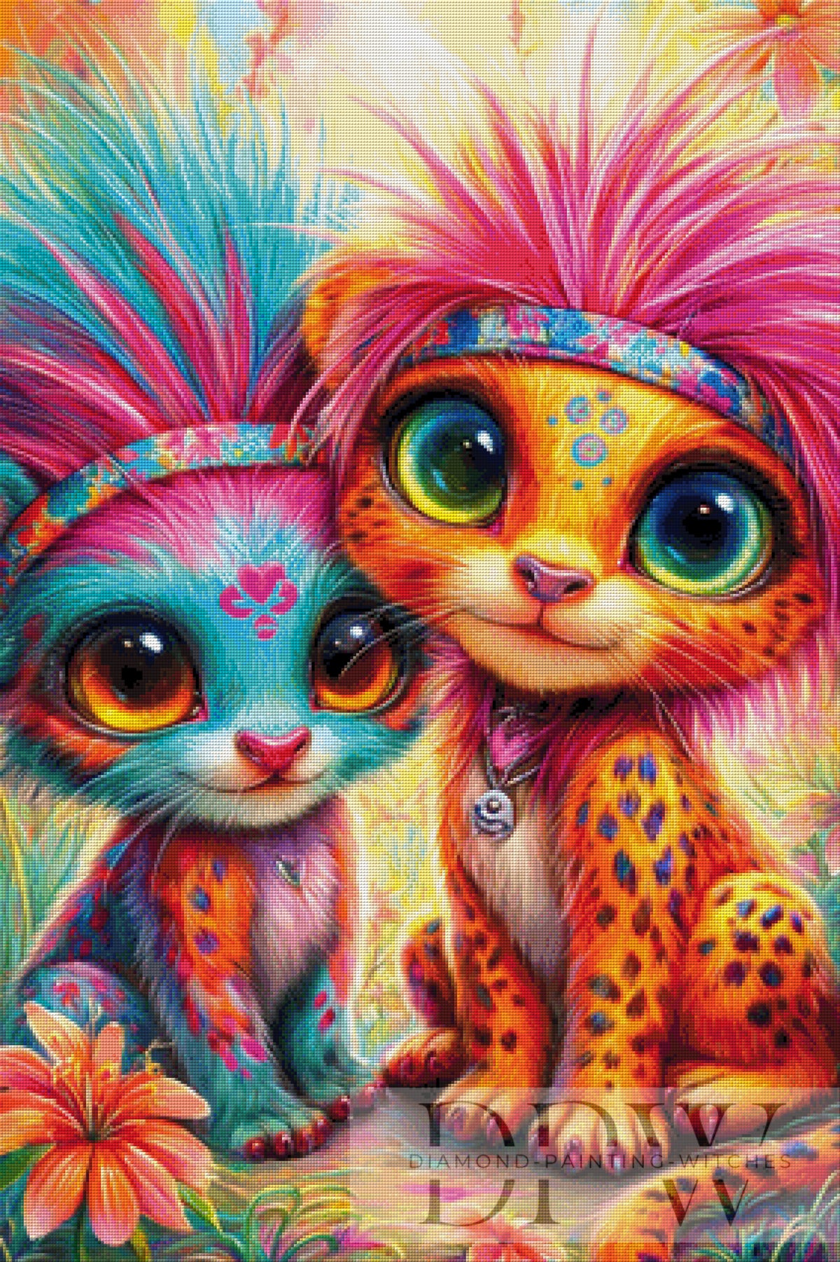 Raver Miezen by Elly_A.I. mit 447 Farben