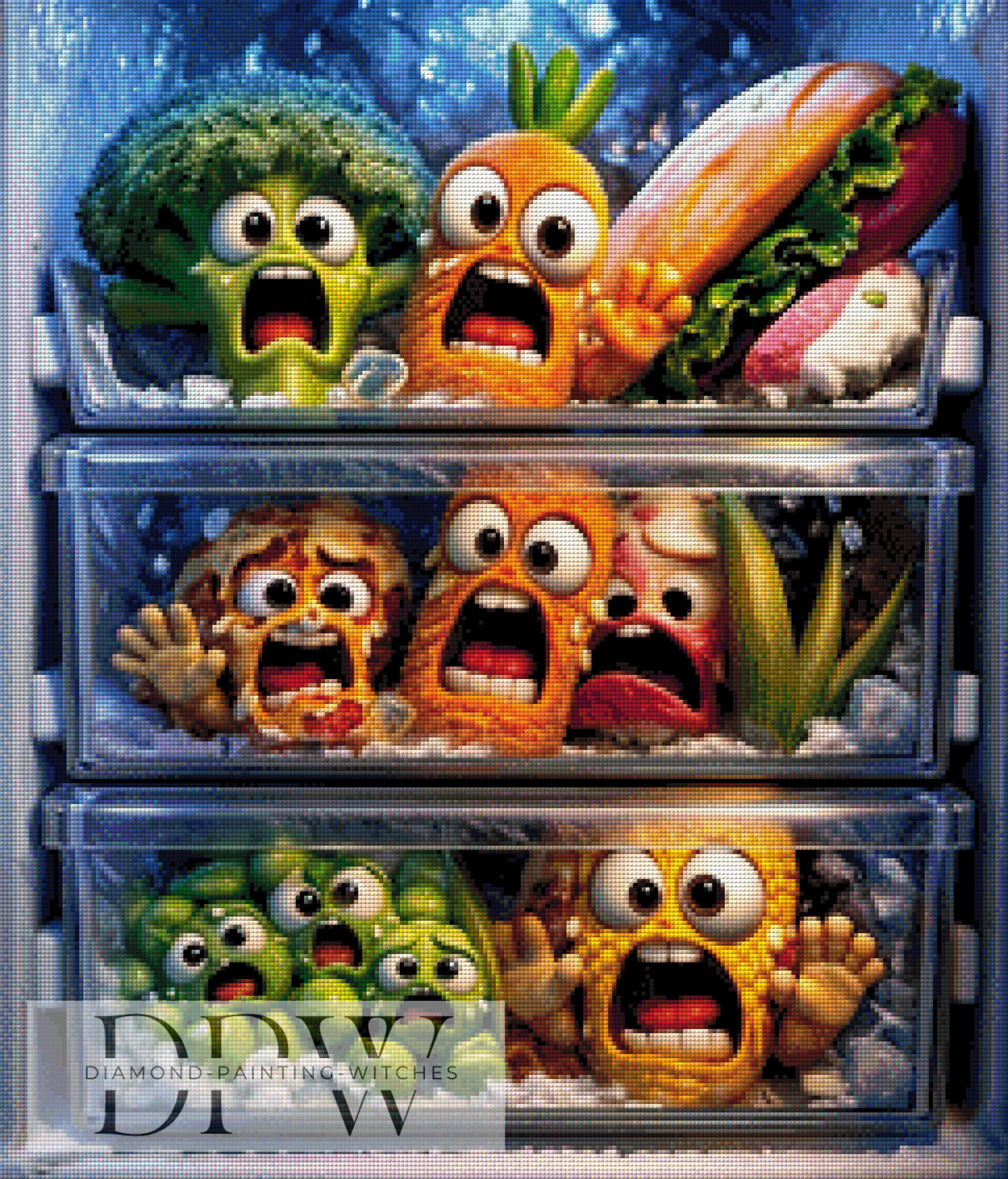 Panic in the freezer II by Pixxel Pics mit 300 Farben