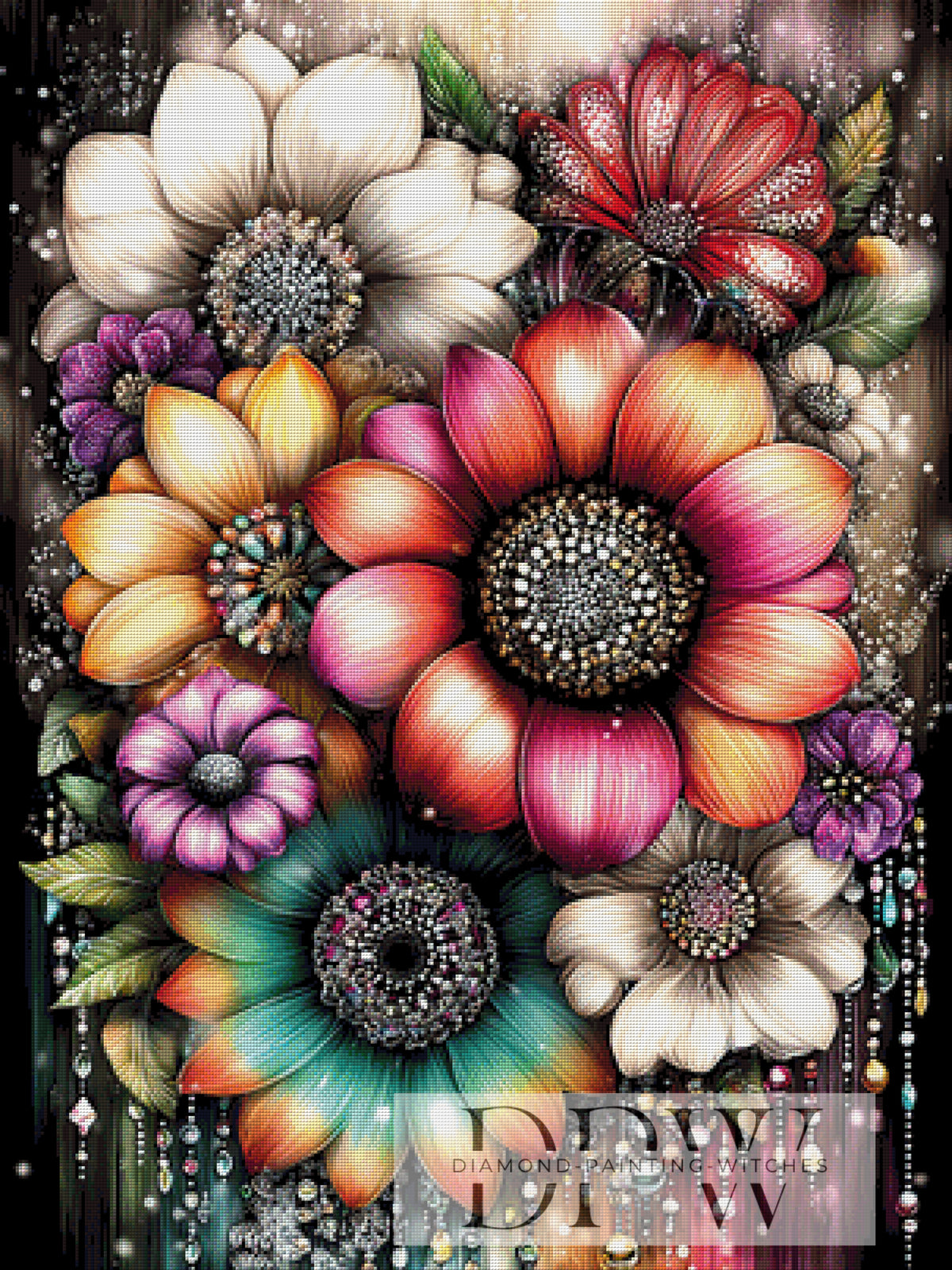 Sparkling Blossoms by theA.art 75x100 360 colors