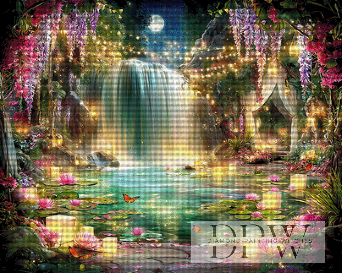 Night of a Thousand Candles by Lisa Morgan with 370 colors