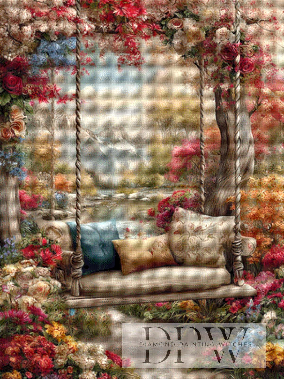 Swing in Paradise by CleoDora with 270 colors