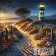 Green Lighthouse by CreatiVart with 260 colors