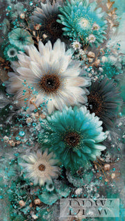 Glanzblüten by ellufija mit 180 Farben