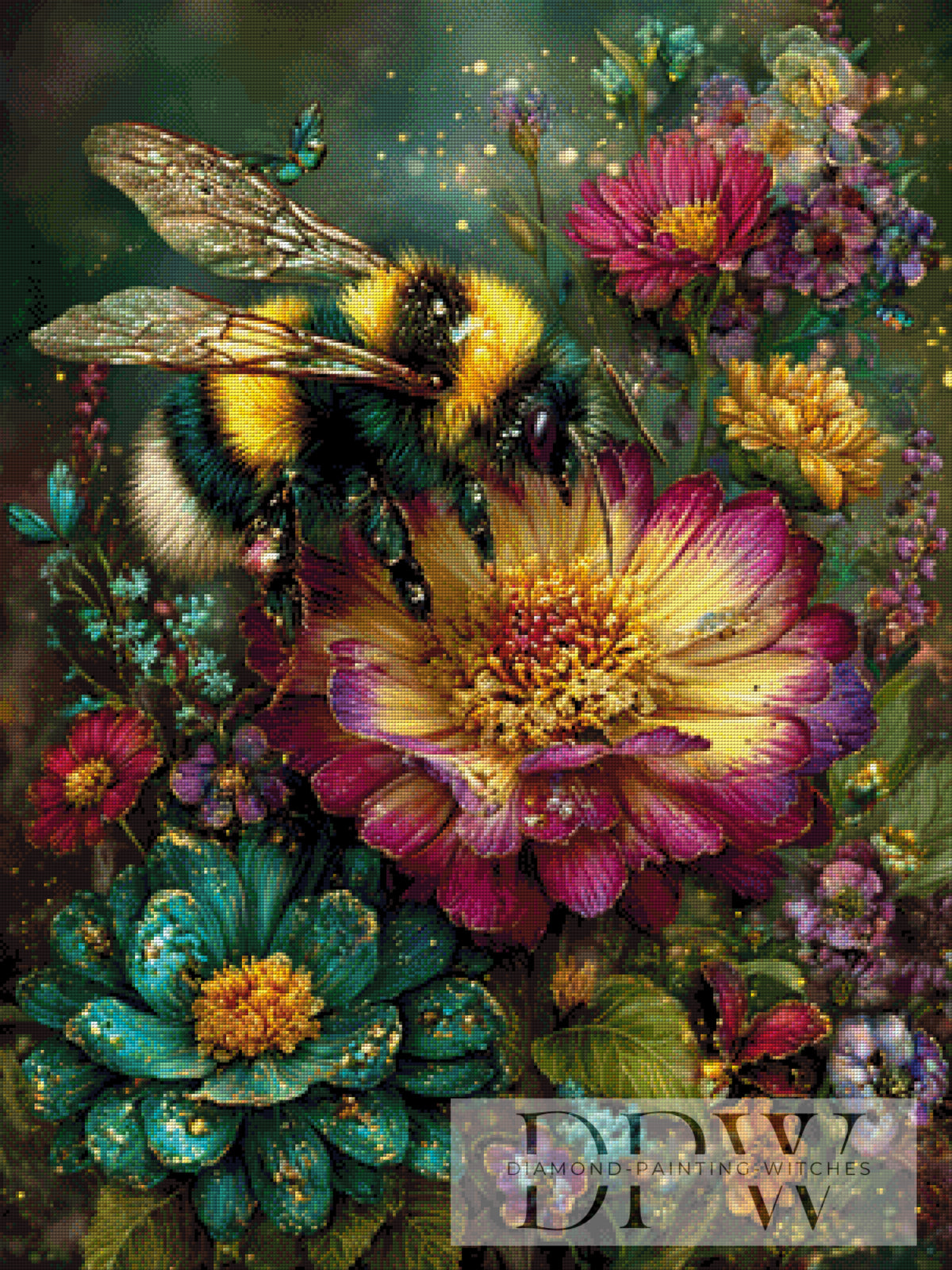 Bee Breakfast by Sunshine with 300 colors