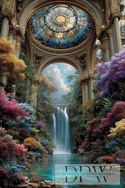 Im Tempel des ewigen Wassers by QN mit 260 Farben