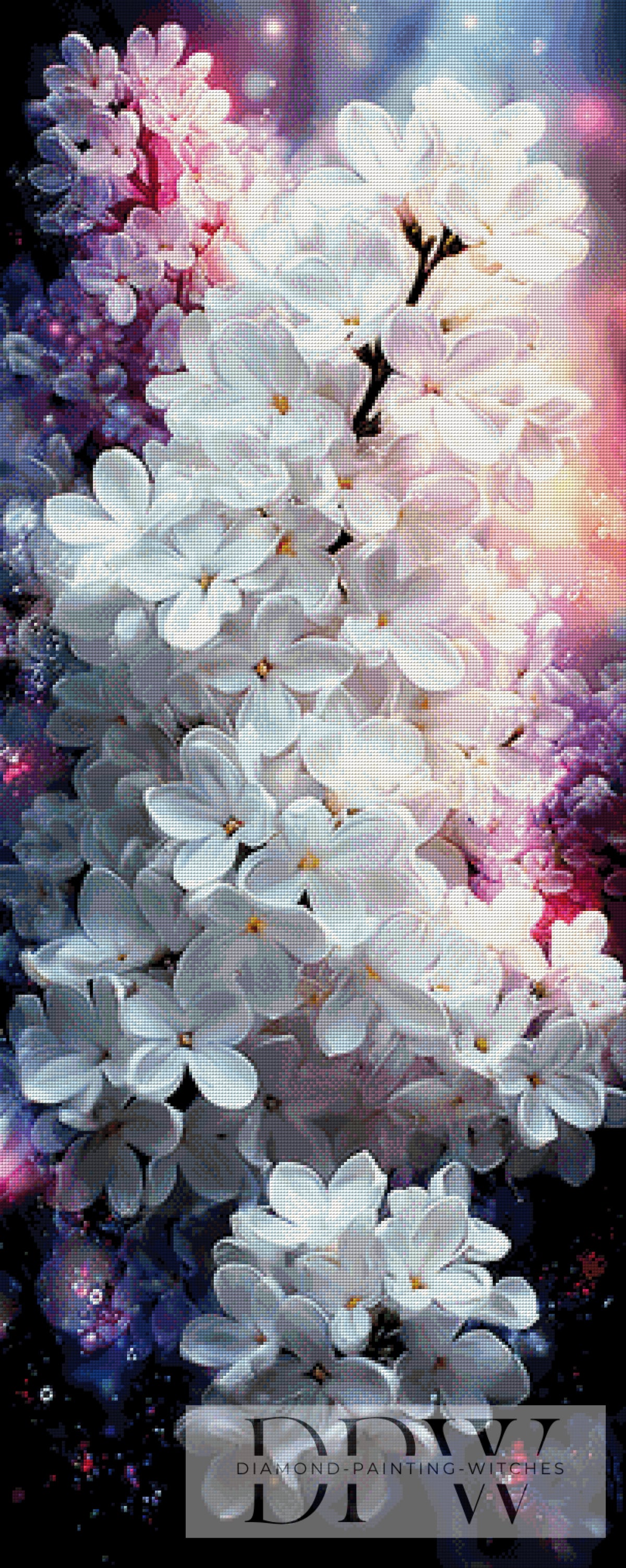 White Lilac by ellufija with 200 colors