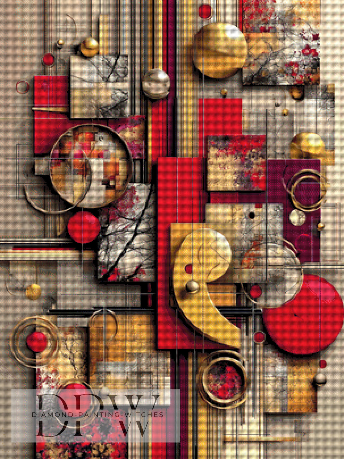 Red & Gold by CleoDora with 200 colors