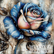 Winterrose by theA.art 70x70 220 Farben
