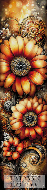 Orange Flowers by theA.art mit 190 Farben