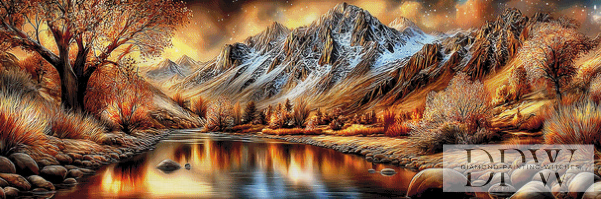 Goldene Berge by theA.art with 220 colors