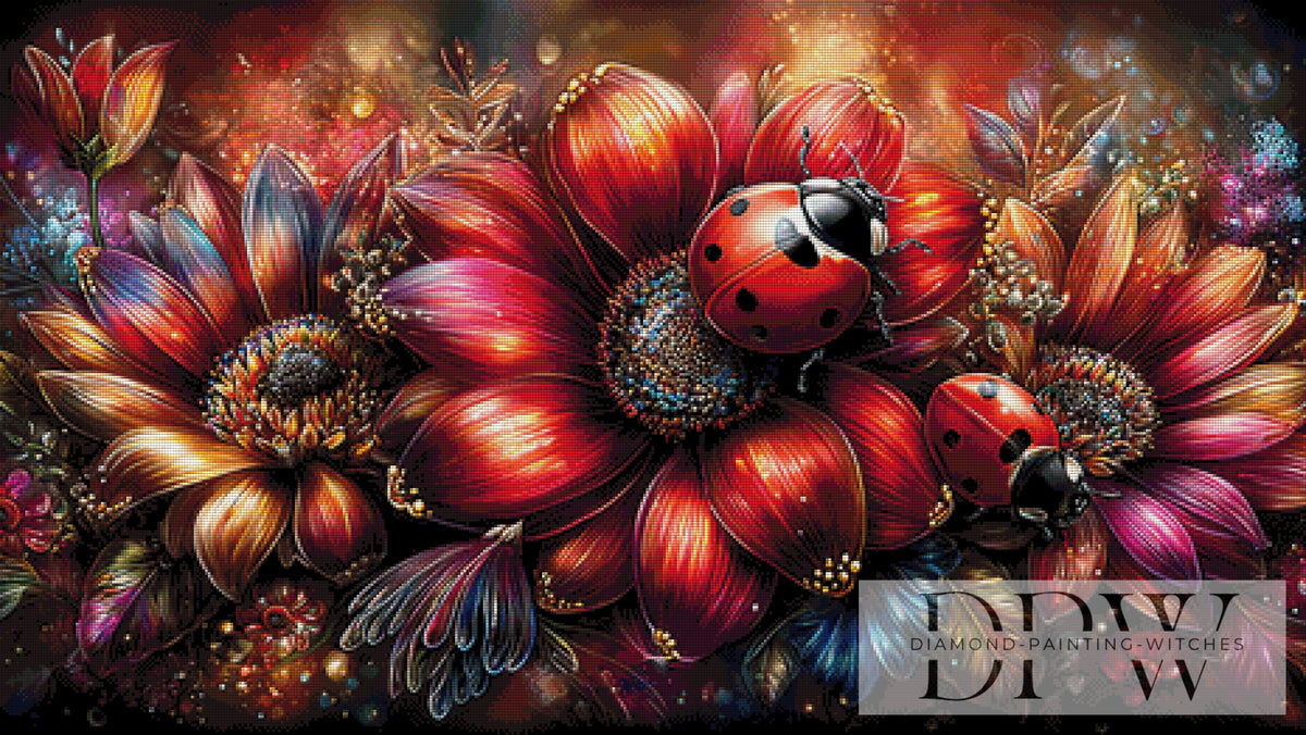 Käferoase by theA.art mit 350 Farben