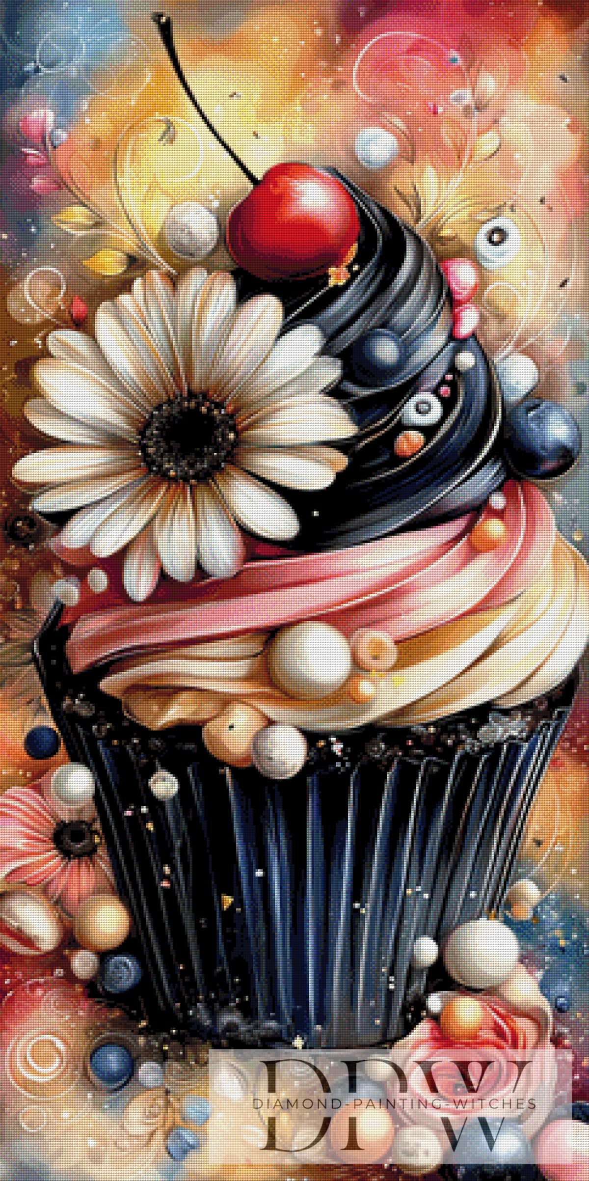 Black Cup Cake by theA.art mit 270 Farben