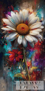 Blossoms in a Storm of Colors by ellufija with 340 colors