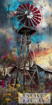 American Windmill by ellufija with 340 colors