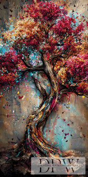 Splash Tree by ellufija with 340 colors