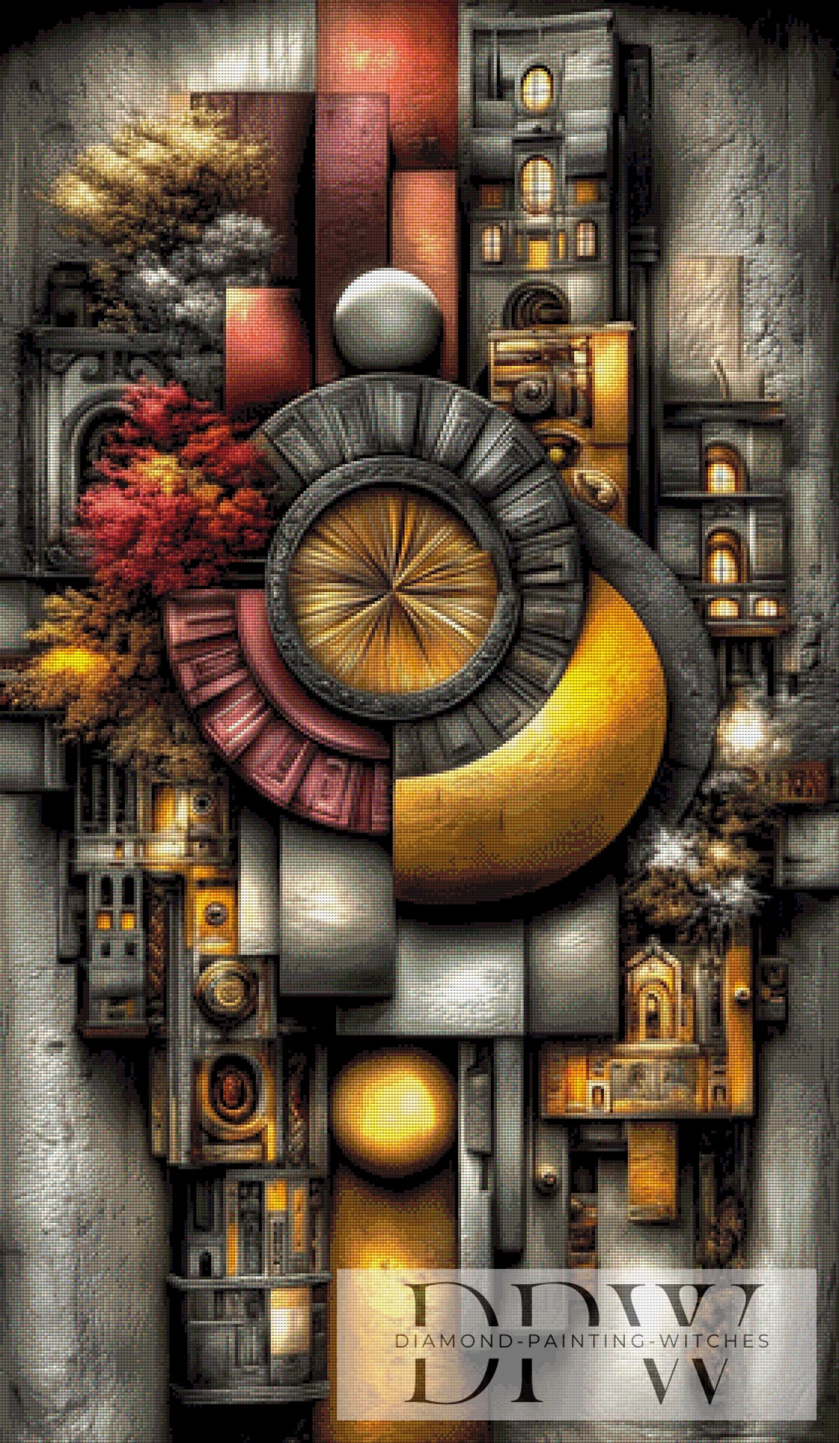 Abstract World by CleoDora with 195 colors