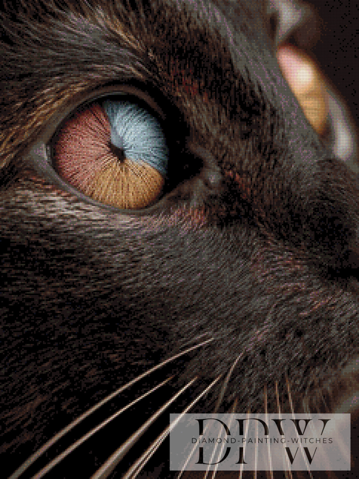 Black Kitty by CleoDora with 100 colors