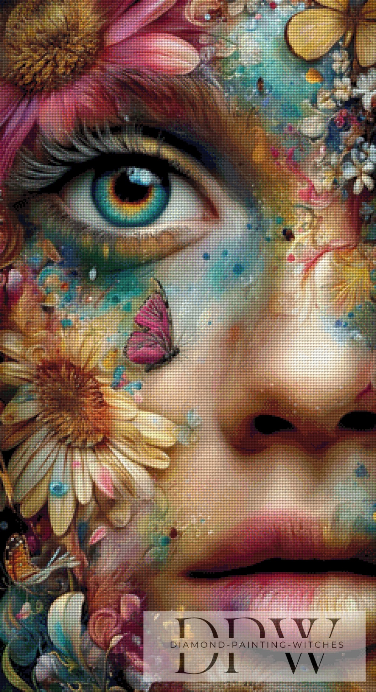 Awakened Blossoms by CleoDora with 270 colors