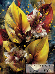 Blüte im Goldrausch by CleoDora mit 270 Farben