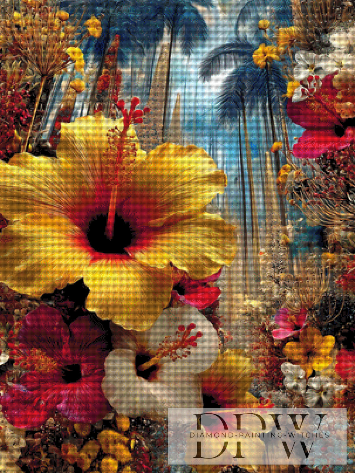 Tropical Paradise by CleoDora with 290 colors