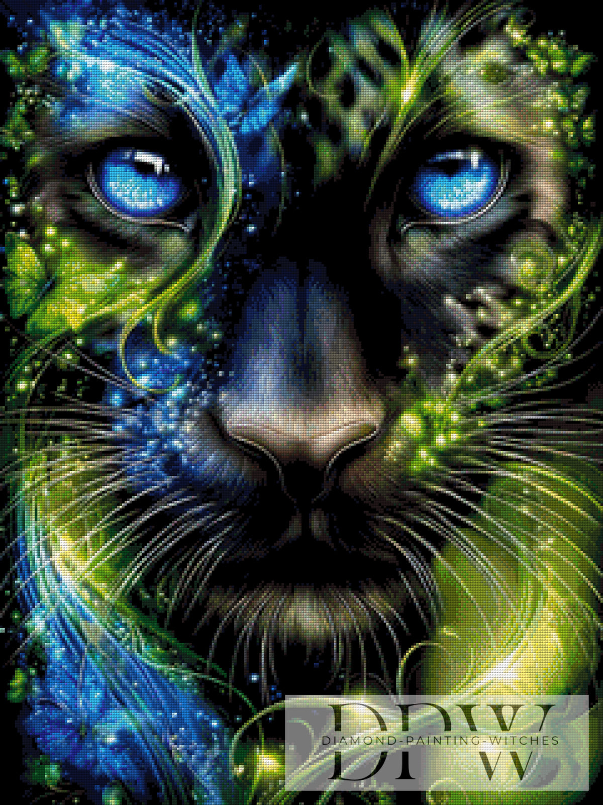 Leuchtpanther by theA.art with 220 colors