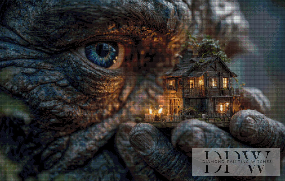The Guardian of the House by QN with 130 colors