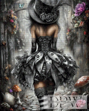 Queen of the Shadow Path by Elly_A.I. with 160 colors