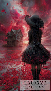 Red Silence by Elly_A.I. with 160 colors