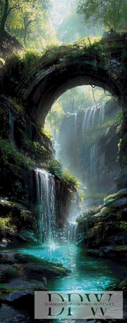 Waterfall by Elly_A.I. with 180 colors