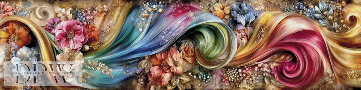 Floral Mesh by CleoDora 370 colors
