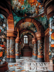 Mosaic hall by QN with 270 colors