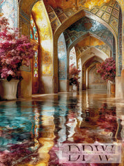 Temple of Shimmering Silence by QN with 300 colors