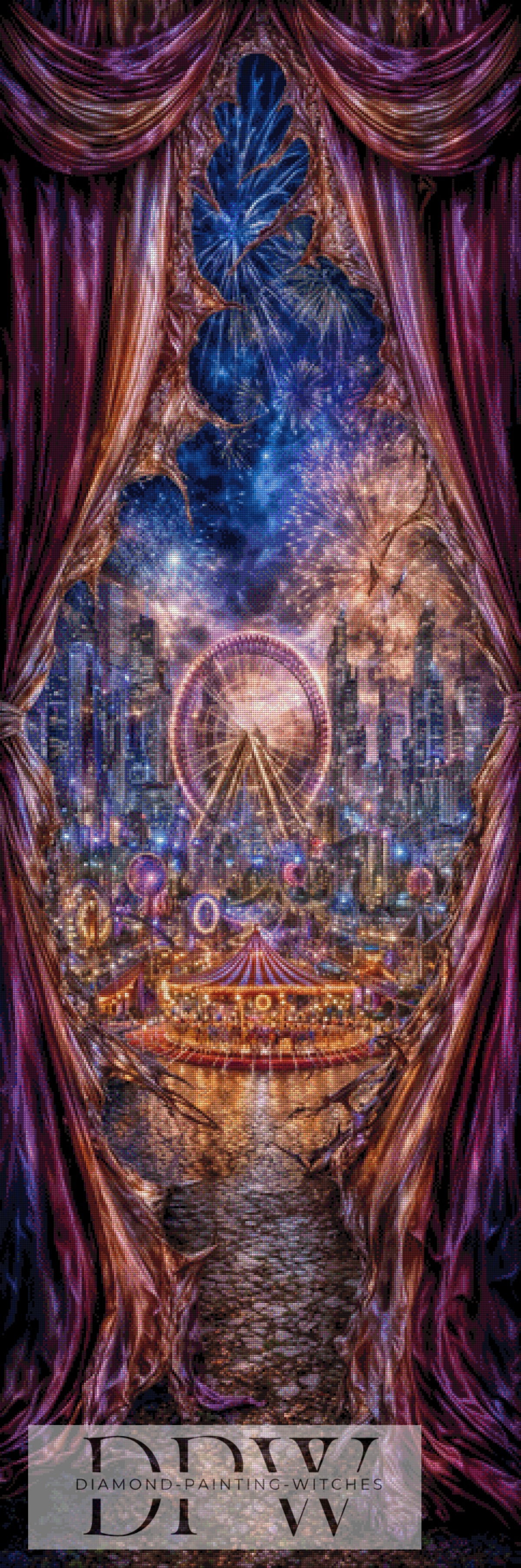 Pixxel PicsによるPurple Circus（220色）