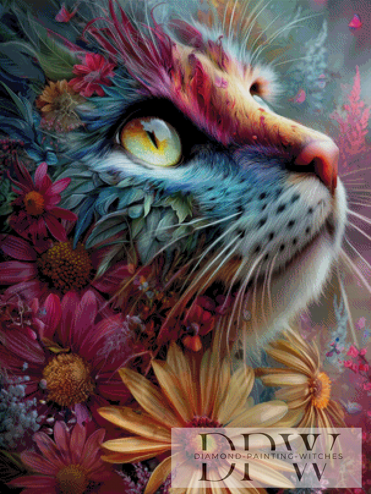 Rainbow Cat by QN with 320 colors