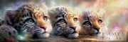 ellufijaによる「Leopardenkinder」、210色使用