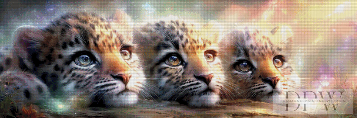 Leopardenkinder by ellufija mit 210 Farben