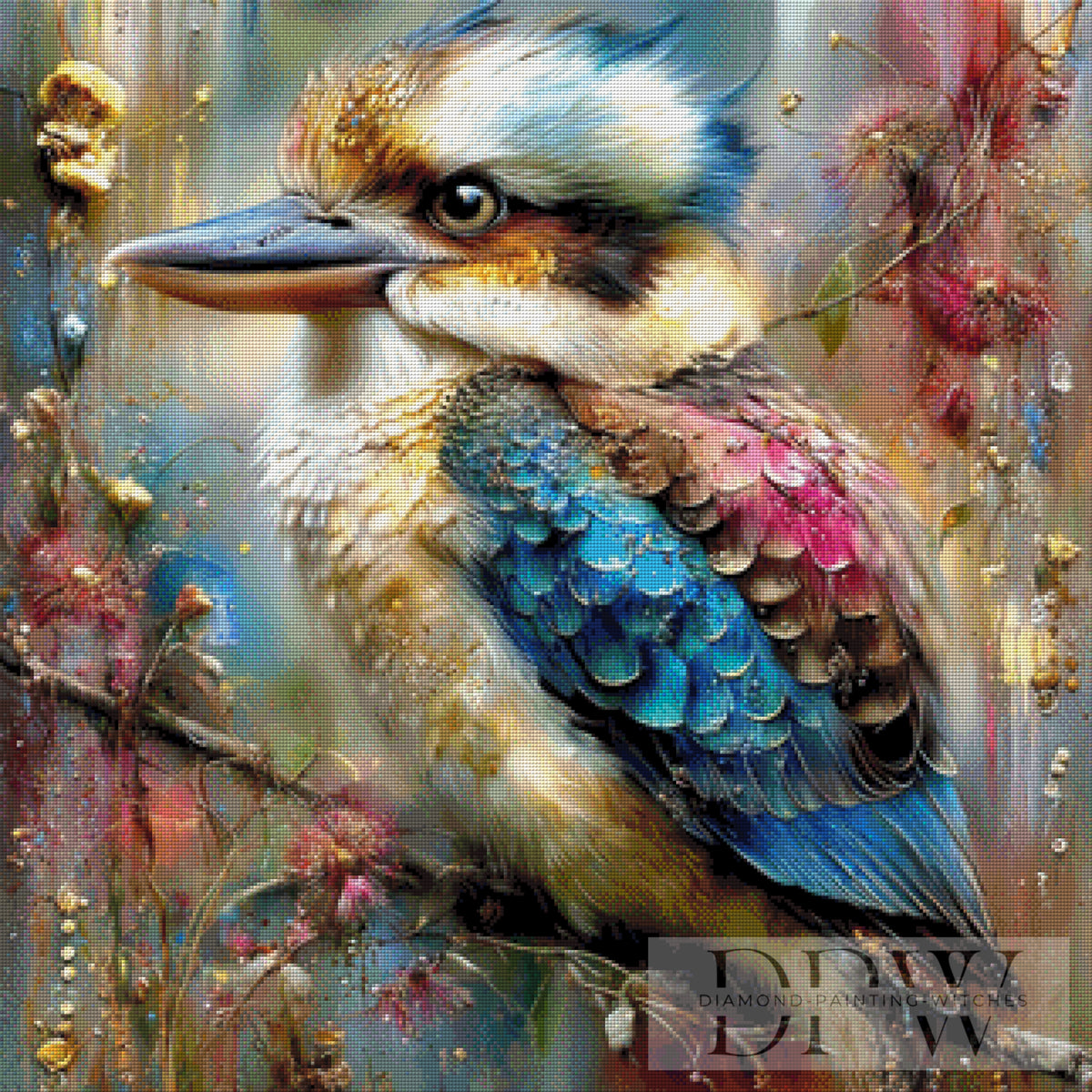 Kookaburra by CleoDora with 310 colors